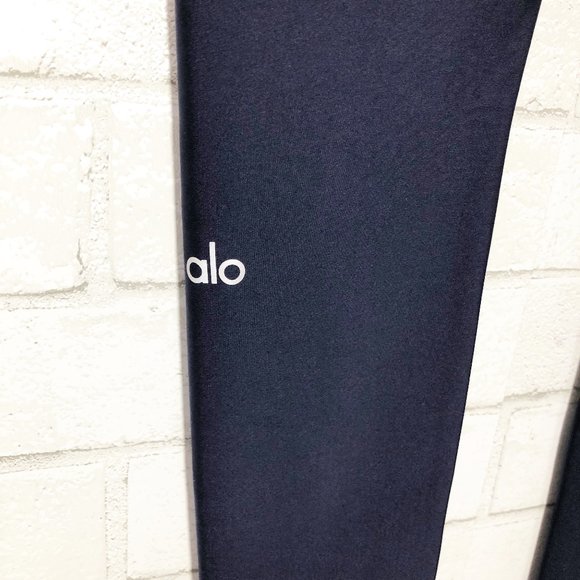 Alo Yoga Navy Blue Athletic Leggings Tights, XS - Picture 5 of 7